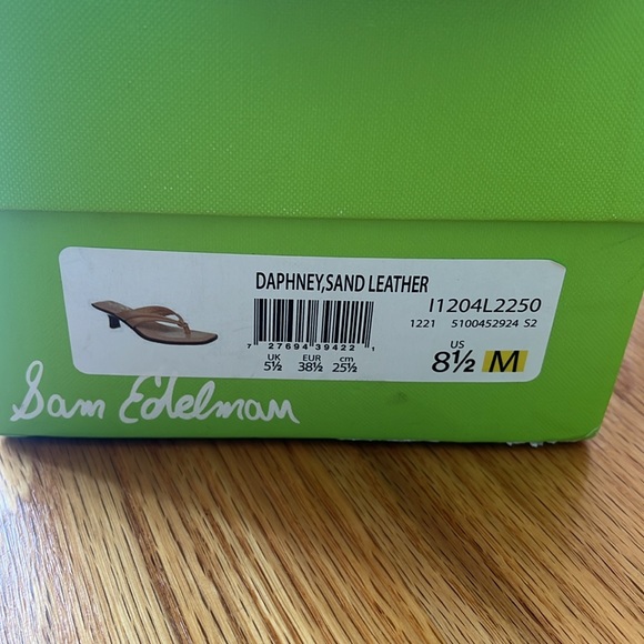 Sam Edelman Daphney Kitten Heel Thong - Picture 3 of 3